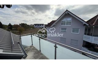 Wohnung mieten in 68782 Brühl, Frisch renoviert & Fernwärme: 2-Zimmer-DG-Wohnung mit Südbalkon und Feldblick in Brühl-Rohrhof