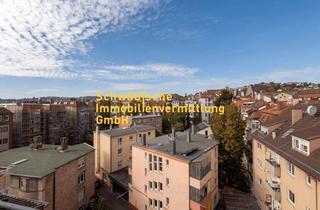 Wohnung mieten in 70176 West, 4-Zi.-Maisonette-Whg., neue EBK & Fliesen, überdachte Süd-West-Loggia, WG-geeignet, Hölderlinplatz