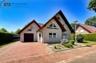 Einfamilienhaus kaufen in 49681 Garrel, Charmantes Wohnhaus mit Pool und Garage in ruhiger Lage von Nikolausdorf/Garrel