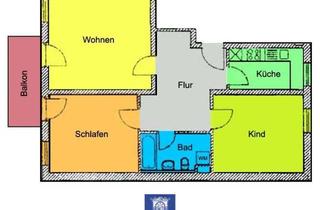 Wohnung mieten in 01159 Dresden, Sehenswerte Wohnung mit schönem Balkon und Blick ins Grüne!
