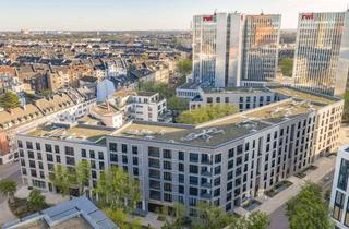 Wohnung kaufen in 40219 Unterbilk, Neubau Erstbezug: 3-Zimmer Wohnung am Lorettoviertel mit großer Terrasse