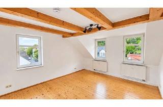 Wohnung mieten in Leipziger Str. 70, 01662 Meißen, Frisch geweißte Dachgeschosswohnung mit Elbblick, Dielenboden und Gartennutzung