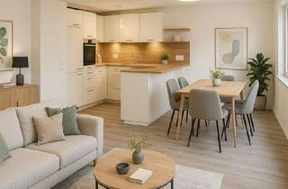 Wohnung mieten in Rheinstraße 14, 78262 Gailingen, Kernsanierte Wohnung in Dorfmitte mit hochwertigem Ausbaustandard, moderner Küche und Terrasse