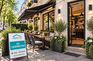 Gastronomiebetrieb mieten in 20253 Hoheluft-West, Café, Bar oder Kaffeebar / attraktive Gastronomiefläche mit Außenterrasse in Hoheluft-West