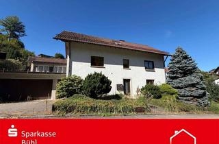 Haus kaufen in 77830 Bühlertal, Dreifamilienhaus mit Baugrundstück in netter Lage
