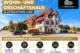 Haus kaufen in In Der Reute, 71577 Großerlach, Attraktives Wohn- und Geschäftshaus mit Restaurant, großzügigem Biergarten und 4-Zimmer-Wohnung...