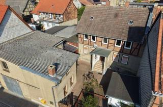 Einfamilienhaus kaufen in 38835 Osterwieck, Schrauberparadies mit Fachwerkcharme - großzügiges Einfamilienhaus in Zilly