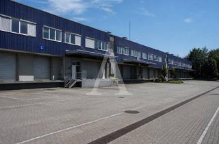 Gewerbeimmobilie mieten in 40764 Langenfeld, LAGERHALLE IN LANGENFELD | 4,5 M UKB | RAMPEN | MIETE | ANGERMANN NRW