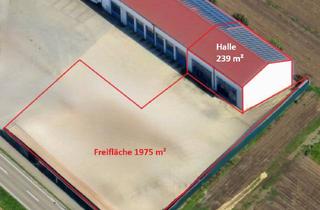Gewerbeimmobilie mieten in Schnuttenbacher Straße 34, 89362 Offingen, Halle in Offingen mit 239 m² + 1975 m² Freifläche