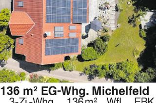 Wohnung mieten in 74545 Michelfeld, 136 m2 EG-Wohnung in Michelfeld, mit Terrasse, Garten, Garage etc