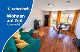 Immobilie mieten in Birkenstraße, 71549 Auenwald, Wohnen auf Zeit Auenwald – 2-Zimmerwohnung mit Terrasse