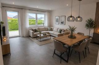 Doppelhaushälfte kaufen in 26676 Barßel, Ebenerdige Doppelhaushälfte | Neubau A+ mit Wärmepumpe & PV | Barßel-Barßelermoor