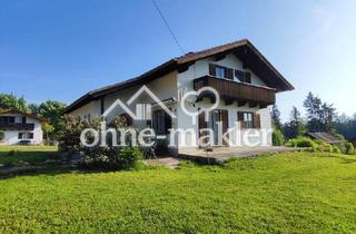 Immobilie kaufen in 83646 Wackersberg, Baugrundstück in ruhiger Anhöhenlage mit Bergblick nahe Bad Tölz (fußläufig)