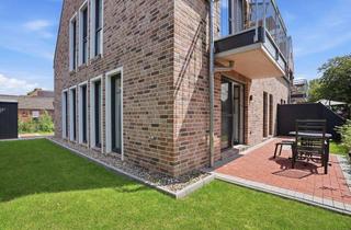 Wohnung kaufen in 26736 Krummhörn, Exklusive Neubau-Ferienwohnung mit Terrasse und Gartenanteil in Greetsiel