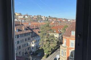 Wohnung kaufen in Wagenburgstraße 104, 70186 Ost, PROVISIONSFREI: Helle 1-Zimmer-Wohnung mit Panoramablick & Loggia in Stuttgart-Ost
