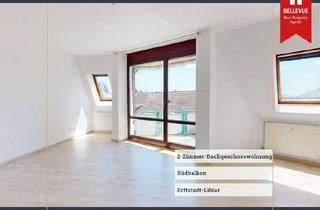 Wohnung kaufen in 50374 Erftstadt, 2-Zimmer-Dachgeschosswohnung || Südbalkon || Erftstadt-Liblar