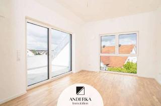 Wohnung kaufen in 89335 Ichenhausen, Neuwertige 2-Zimmer-Dachgeschosswohnung mit Dachloggia & Energieklasse A+