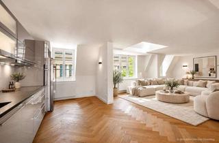 Wohnung mieten in 80336 Ludwigsvorstadt-Isarvorstadt, Frisch renovierte Altbauwohnung. Dachterrasse, Klimaanlage und mehr.