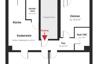Wohnung mieten in Gemarkenstraße 113, 45147 Holsterhausen, Top Lage | 3,5-Zimmer-Wohnung mit großer Südterrasse, EBK, Garage