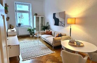 Wohnung mieten in 81669 München, Rarität - Erstbezug nach Renovierung: neu möblierte 2-Zimmer-Altbauwohnung mit Balkon in Haidhausen