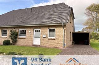 Doppelhaushälfte kaufen in 25821 Bredstedt, Attraktive Doppelhaushälfte mit Garten und Carport in ruhiger Sackgassenlage