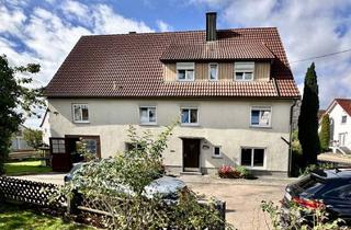 Haus kaufen in 73488 Ellenberg, Handwerker und Bastler aufgepasst - Werkstatt und Wohnung unter einem Dach