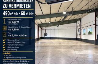 Gewerbeimmobilie mieten in Obere Kaiserstr. 210, 66386 St. Ingbert, Beheizte Gewerbe-/Produktionshalle 490 m² + 60 m² Keller | teilbar ab 250 m² | St. Ingbert
