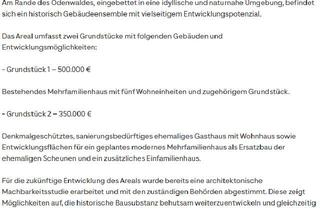 Grundstück zu kaufen in 64397 Modautal, Historisches Hofensemble mit Entwicklungspotenzial - Wohnen und Neubau am Rande des Odenwaldes