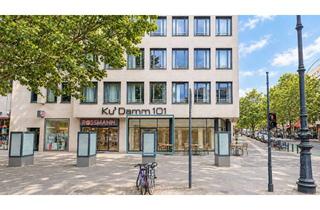 Geschäftslokal mieten in Kurfürstendamm 101, 10711 Wilmersdorf, Café- oder Ladenfläche am Ku’damm 101 | ca. 89 m² im Erdgeschoss | Teilungskonzept