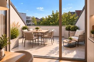 Penthouse kaufen in 50931 Lindenthal, PENTHOUSE MIT GROßER SÜDWEST DACHTERRASSE & 2 BÄDER IN RUHIGER LAGE VON LINDENTHAL +PROVISIONSFREI+