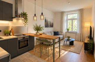 Wohnung mieten in 80339 Schwanthalerhöhe, Stilvoll möblierte 2-Zimmer-Altbauwohnung im Münchner Westend | 40 m² | All-inclusive