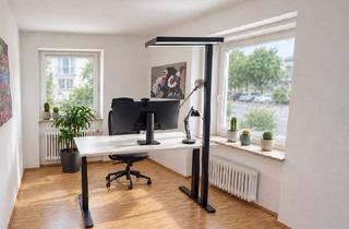 Büro zu mieten in 80799 München, Nahe Siegestor ... Schönes Erdgeschossbüro mit Parkett