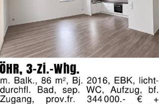 Immobilie kaufen in 74613 Öhringen, ÖHR, 3-Zi.-Whg.m. Balk., 86 m2, Bj. 2016, EBK, lichtdurchfl. Bad