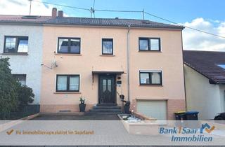 Einfamilienhaus kaufen in 66578 Schiffweiler, Zwei Wohnbereiche, viele Möglichkeiten – Gepflegtes Wohnhaus mit großem Garten in Schiffweiler