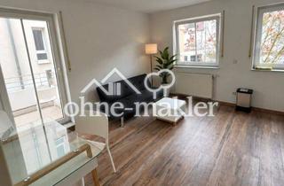 Wohnung mieten in Danziger Straße 4B, 91052 Erlangen, Stilvoll möblierte 2-Zimmer-Wohnung mit Balkon in zentraler Innenstadtlage inkl. TG-Stellplatz