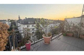 Wohnung mieten in 40217 Düsseldorf, Düsseldorf - EXKLUSIVE MAISONETTE MIT PRIVATER DACHTERASSE