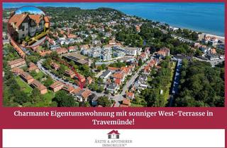 Wohnung kaufen in 23570 Travemünde, Charmante Eigentumswohnung mit sonniger West-Terrasse in Travemünde!