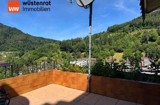 Wohnung kaufen in 78132 Hornberg, Wohnen mit Weitblick – Großzügige 3-Zimmer-Wohnung mit Terrasse und Garage
