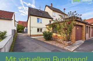 Haus kaufen in 97903 Collenberg, Charmantes Reihenendhaus in Main-Nähe - 5 Zimmer mit Garage u. Ausbaupotenzial