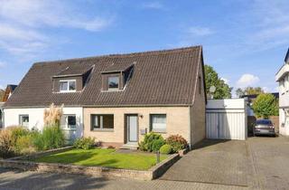 Doppelhaushälfte kaufen in 41569 Rommerskirchen, Charmante Doppelhaushälfte mit großzügigem Grundstück und viel Platz für eigene Ideen!