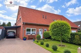 Haus kaufen in 26676 Barßel, Im ruhigem Barßel - familienfreundliches Reihenendhaus mit Garage, Carport und pflegeleichtem Garten