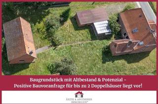 Grundstück zu kaufen in 21386 Betzendorf, Baugrundstück mit Altbestand & Potenzial -Positive Bauvoranfrage für bis zu 2 Doppelhäuser liegt v