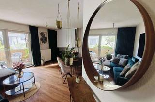 Wohnung mieten in Am Blauen Garten 15, 55246 Mainz-Kostheim, Wohnen auf Zeit: Stilvoll möblierte 73 m² Wohnung mit Balkon, Ankleide & Vollausstattung