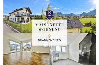 Wohnung mieten in 83098 Brannenburg, Exklusive 4-Zimmer-Maisonettewohnung mit großem Balkon, Garage & hochwertiger Ausstattung