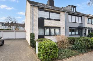 Reihenhaus kaufen in 40547 Lörick, Wohnen mit Charakter: Gepflegtes Endreihenhaus in Düsseldorf-Lörick