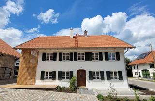 Wohnung mieten in 86925 Fuchstal, Wohnen mit historischem Charme – barrierefreie Erdgeschosswohnung mit sonniger Travertin-Terrasse