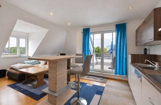 Wohnung kaufen in Tal, 80935 München, AIGNER - Helle 2-Zimmer-Dachgeschosswohnung mit Dachterrasse nahe dem Lerchenauer See