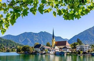 Wohnung kaufen in 83700 Rottach-Egern, Kapital-Anlage & Feriendomizil am wunderschönen Tegernsee: kleine, werthaltige Immobilie in Top-Lage mit Bergblick und Seenähe.*