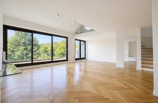Wohnung kaufen in 40239 Düsseldorf, Zooviertel: Galeriewohnung über 2 Etagen mit großer Terrasse, Parkblick, 194 qm und Tiefgarage