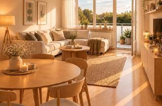 Wohnung kaufen in 24589 Nortorf, Nortorf - Helle 3-Zimmer-Wohnung in Nortorf mit Balkon, Weitblick & Garage